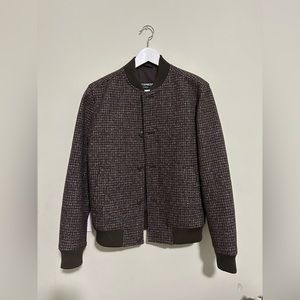 Houndstooth Bomber jacket